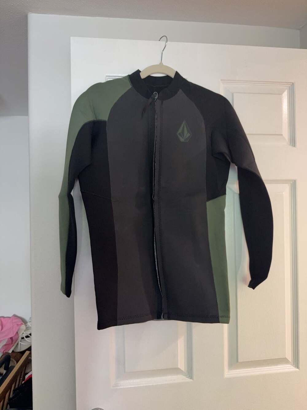 NEW Volcom Front Zip Neoprene Wetsuit Jacket